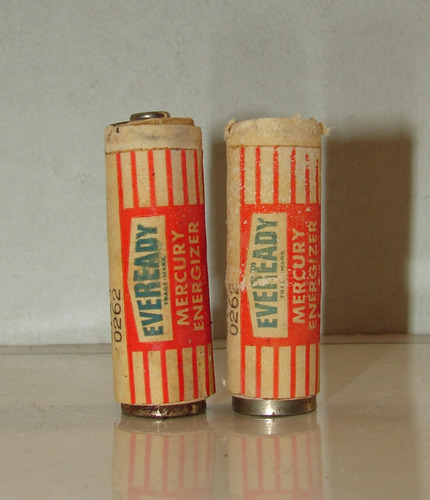 Baterias Antiguas Eveready, Años 60s / Aa