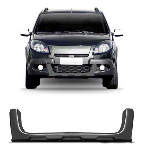 Moldura Parachoque Dianteiro Sandero Stepway 12 13 14 Inf