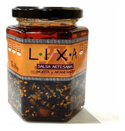 2 Salsas Lixa Chile Morita-arándanos/2 Frasco 250g En Aceite