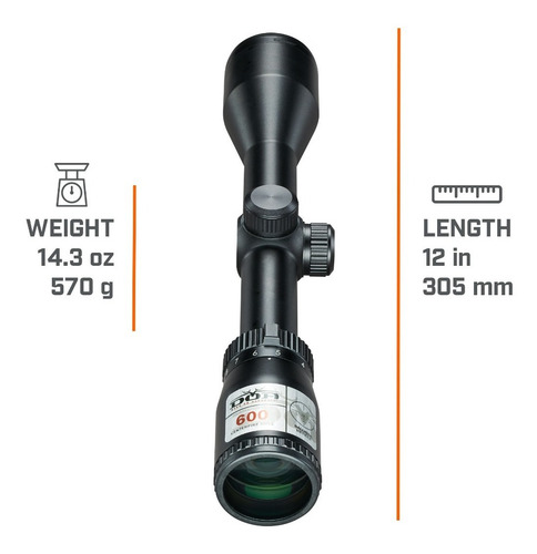 Imagen 4 de 10 de Mira Telescopica Bushnell Trophy 3 - 9 X 40 Multi-x Sfp !
