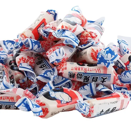 Dulce Conejo Blanco De Leche White Rabbit China 180g | MercadoLibre