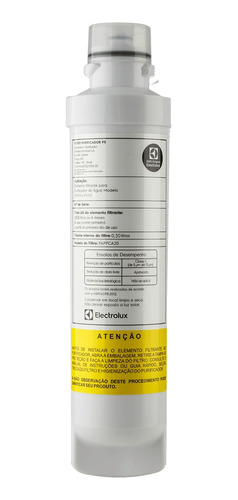 Filtro/refil De Água Purificador Electrolux Pe10b/pe10x