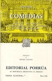 Comedias: Tartufo; El Burgues; Gentilhombre; El Misantropo;