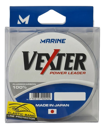 Linha Vexter Fluocarbon Powerl 23.4lb 0.40mm 50m - Marine