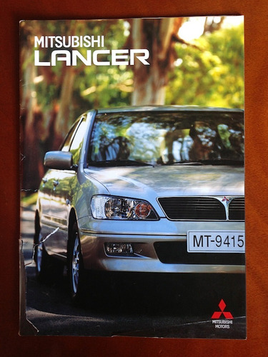 Catálogo De Colección - Mitsubishi Lancer Usa (2003)