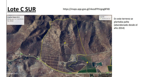 Lote C Sur 193has + Derechos De Aprovechamiento De Aguas