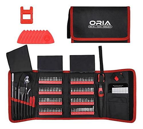 Oria Precision Screwdriver Set, 142 En 1 Herramientas De Rep