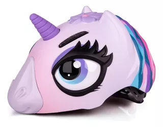 Casco En Forma De Unicornio Para Niñas Bicicleta Scooter