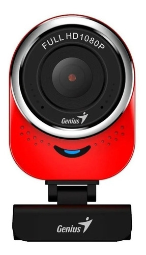 Cámara web Genius QCam 6000 Full HD 30FPS color rojo