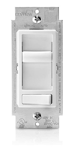 Leviton 6674-p0w Sureslide - Regulador De Intensidad Incande