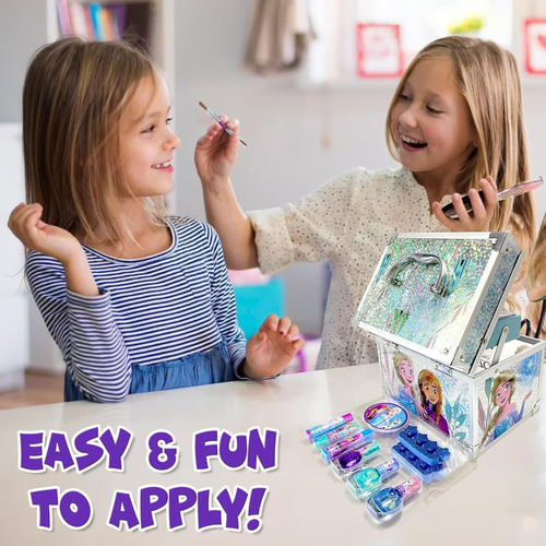 Estuche De Maquillaje Frozen Para Niñas Con Sabores Y Aromas