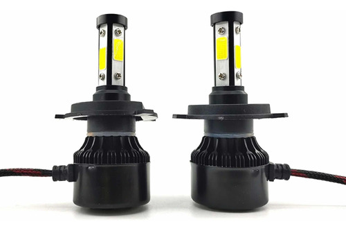 Luces Led X7 El Par 2 Pin H7 H1 H3 880,9005, 9006 De 10000lm