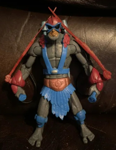 Stratos, Figura De Máster Of The Universe Motu, Mattel 2002