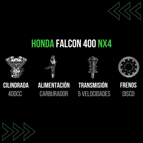 Imagen 13 de 15 de Honda Falcon 400 Nx400