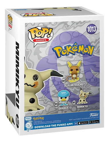 Funko Pop! Pokémon - Mimikyu 1013 Figura De Vinil
