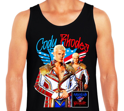 Lucha Libre - Wwe - Cody Rhodes - Musculosa