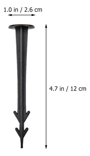 Pinzas Artificiales Para Césped Y Jardín, 120 Unidades