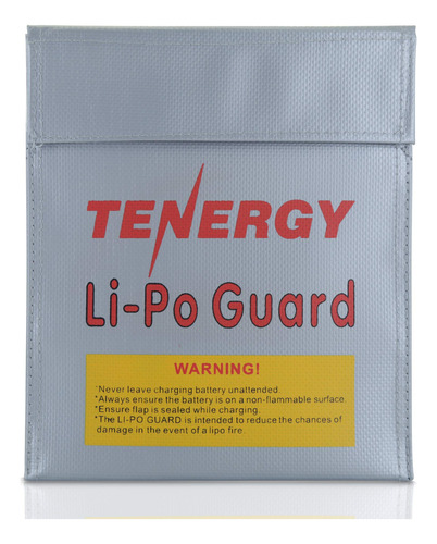 Tenergy Lipo Bag - Bolsa De Bateria Retardante De Fuego Para