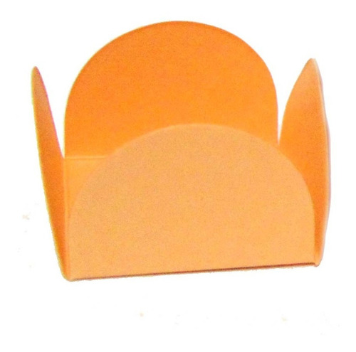 Kit 100 Forminhas Para Doce 4 Pétalas + 100 Tapetinhos