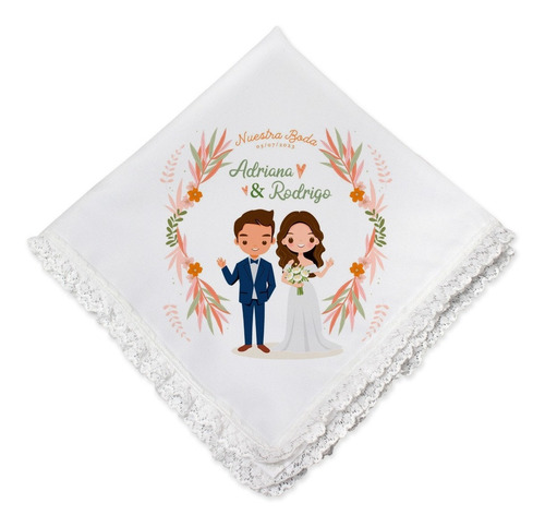 27 Servilletas De Boda Personalizadas