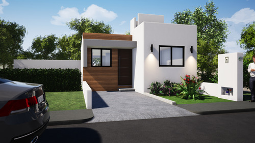 Planos Arquitectónicos Casa Habitación. Terreno 6 M X 15 M