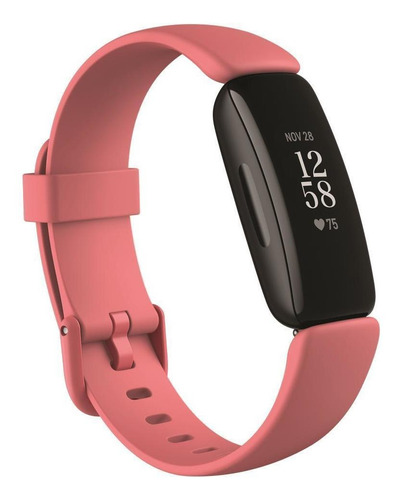 Imagen 2 de 5 de Smartband Fitbit Inspire 2 Rosa + Correa Fitbit Para Inspire