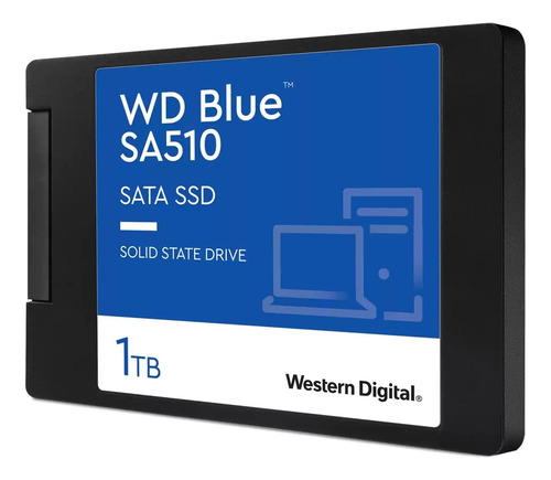 Imagen 2 de 3 de Disco sólido interno Western Digital SA510 WDS100T3B0A 1TB