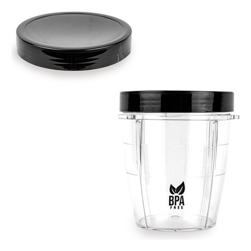 Procesador Alimentos 3 En 1 Nutrition For Life Bpa Free 500w Color Plateado