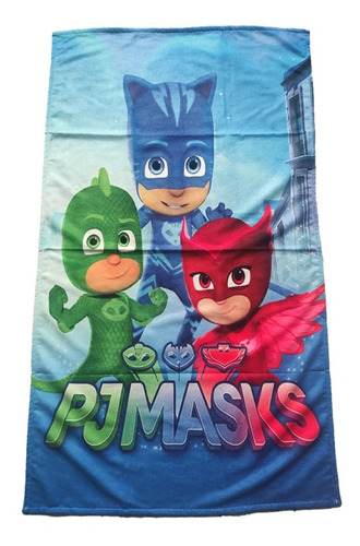 Toalla Pj Mask Microfibra Excelente Calidad