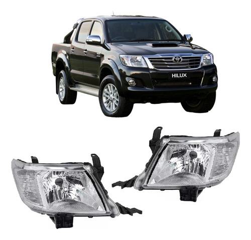 Juego Optica Toyota Hilux 2012 2013 2014 2015