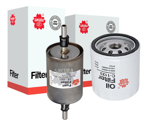 Kit Filtros Aceite Gasolina Saab 9-5 2.3l L4 2005