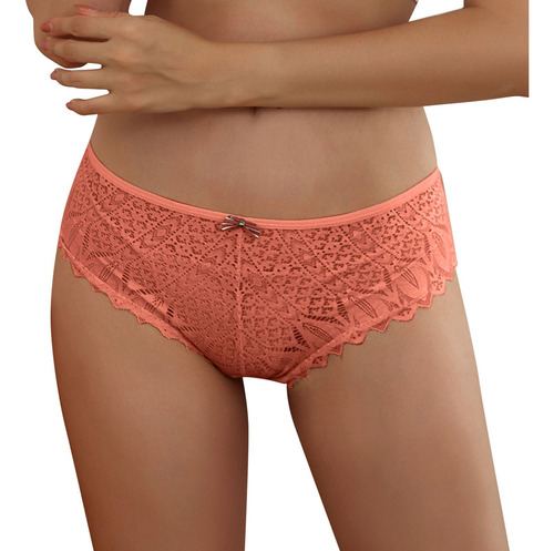 Lencería M Para Mujer, Calzoncillos De Encaje Con Tanga 5011