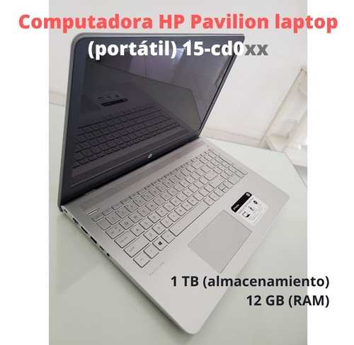 Imagen 1 de 6 de Computadora Hp Pavilion Laptop (portátil) 1 Tb, 12 Gb (ram)