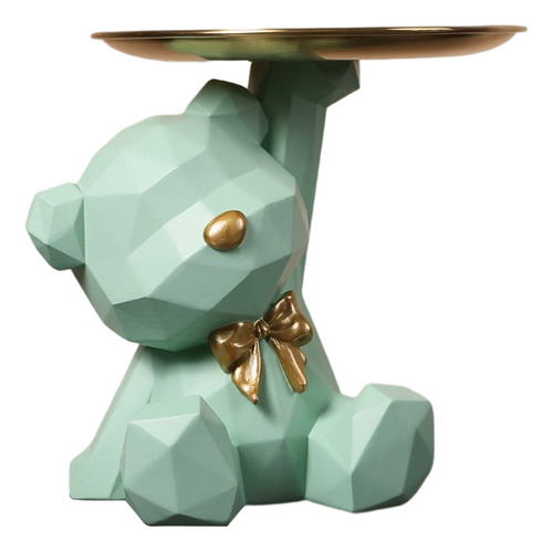 Figura De Soporte De Escultura De Almacenamiento De Oso