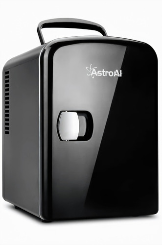 Mini Nevera Astroai 4lt/ Portatil Carro - Refri- Maquillaje