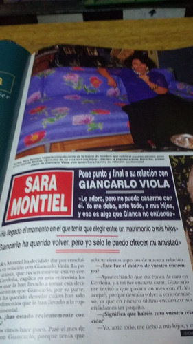 Hola 2835 Sara Montiel Giancarlo Viola 1998 (Usado)