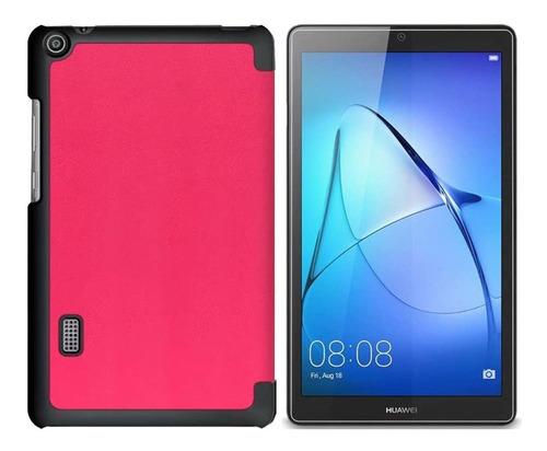 Funda + Cristal Para Tablet Huawei Mediapad T3 7.0 Bg2-w09 