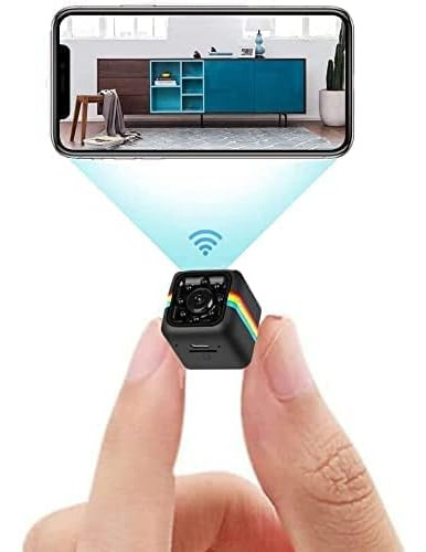 Shaopao Cámara Inalámbrica Espía Oculta Wifi 1080p Mini Real