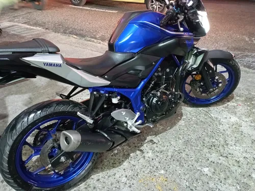Yamaha Mt 03 Azul Y Negra