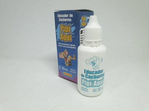 Imagen 4 de 9 de Educador Perros Cachorros Pipi Aqui 30ml Gotas Mascotas