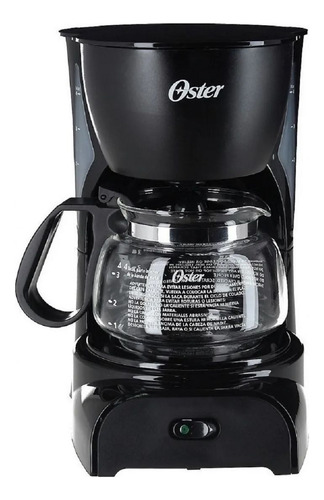 Cafetera De Filtro Permanente Oster 4 Taza Jarra Vidrio Cafe