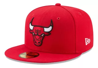 New Era Gorra Chicago Bulls Classic Roja Nba 59fifty Cerrada