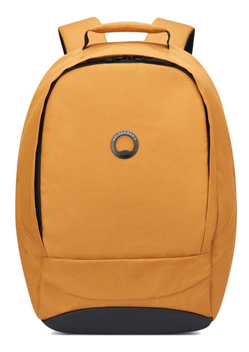 Mochila Portanotebook 1 Cpt. 13 Pulgadas Delsey Securban Color Amarillo