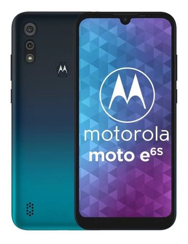 Celular Moto E6s 2020 32 Gb  Azul Arrecife Libre Refabricado (Reacondicionado)