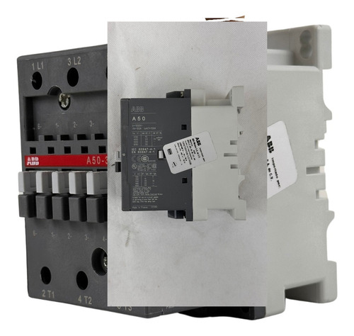 Contactor De 50a Bobina 440v Abb Moto 15hp