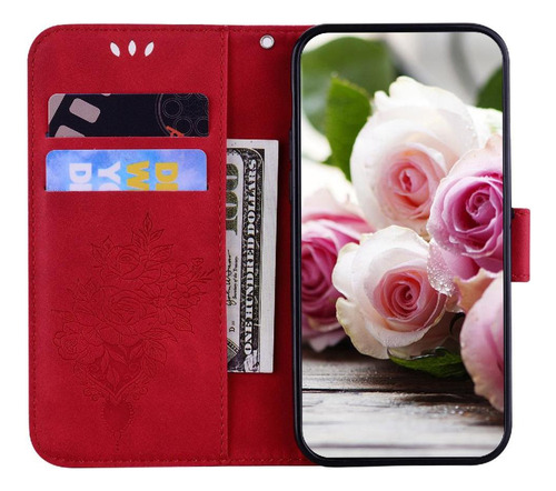 Funda For Motorola Edge 50 Fusion Cartera Kickstand Flip