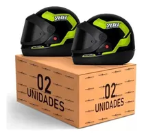 Comprar Kit 2 Capacetes Fechado Sport Moto Tipo San Marino Barato Nf