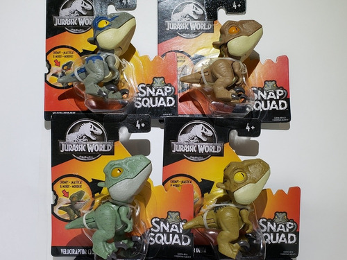 Snap Squad Full Raptor Squad, Blue, Delta Charlie Y Echo
