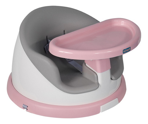 Silla De Comer Portatil & Giratoria I-twist Rosado