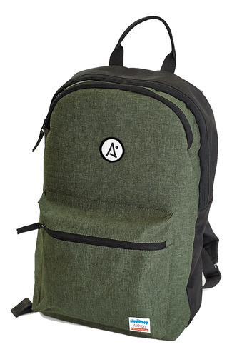 Mochila Althon Easy Goin Backpack Alw2221200150 Unisex Color Verde